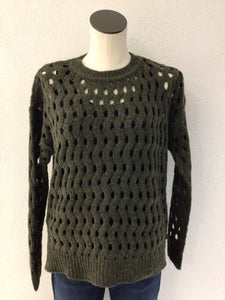 Charlie B Spruce Plushy Sweater C2541