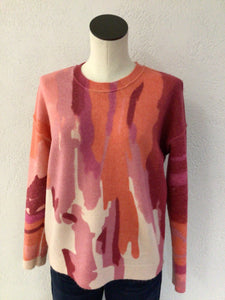 Charlie B Orchid Reversible Sweater C2546