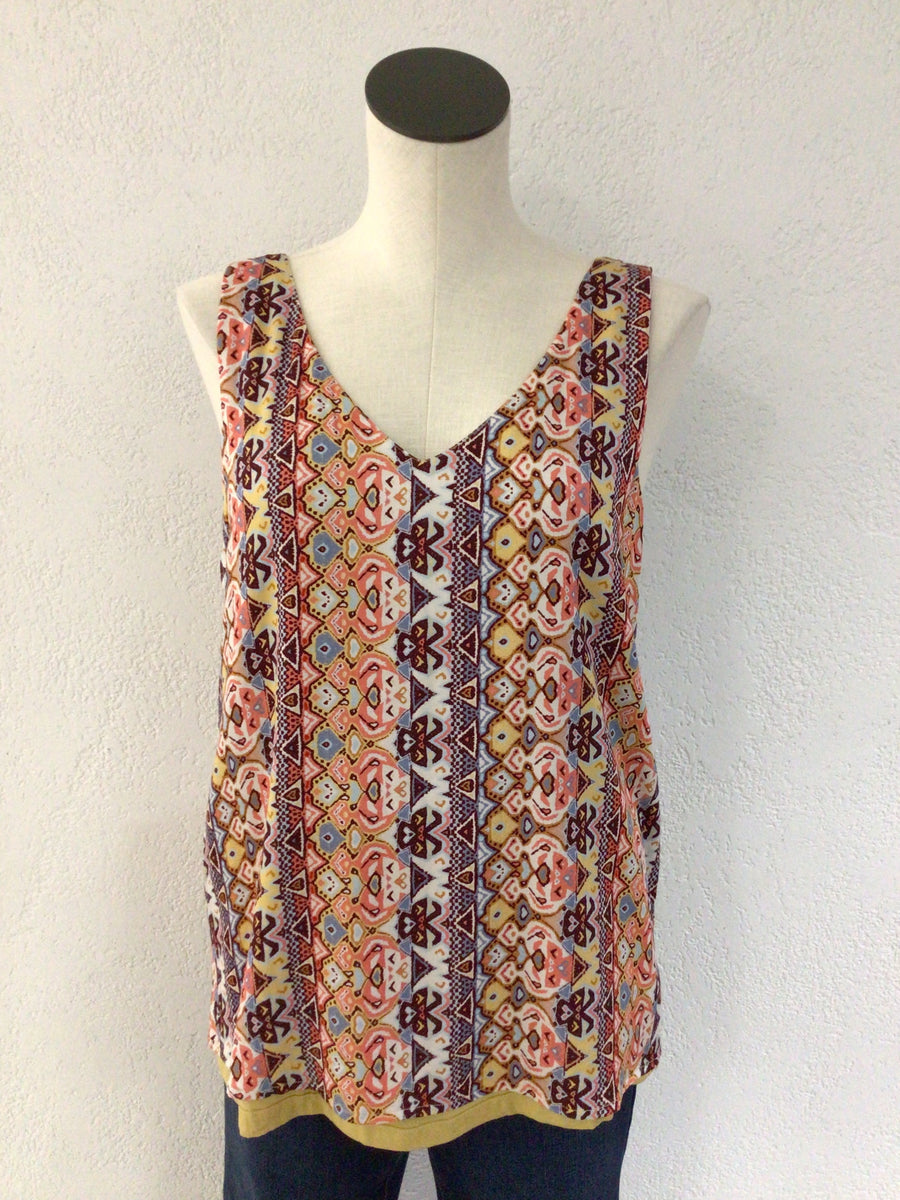 Tribal Reversible Dijon Cami 7265O – Attitudes Bismarck