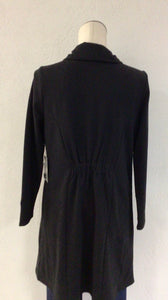 Habitat Black Long French Terry Jacket 69329