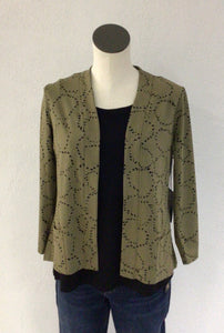 Habitat Olive Circles Travel Cardigan 55430