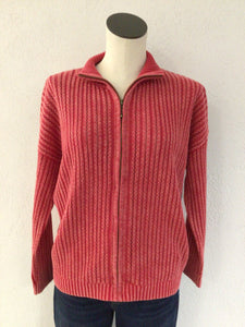 PBJ Vintage Red Zip Cardigan BL324