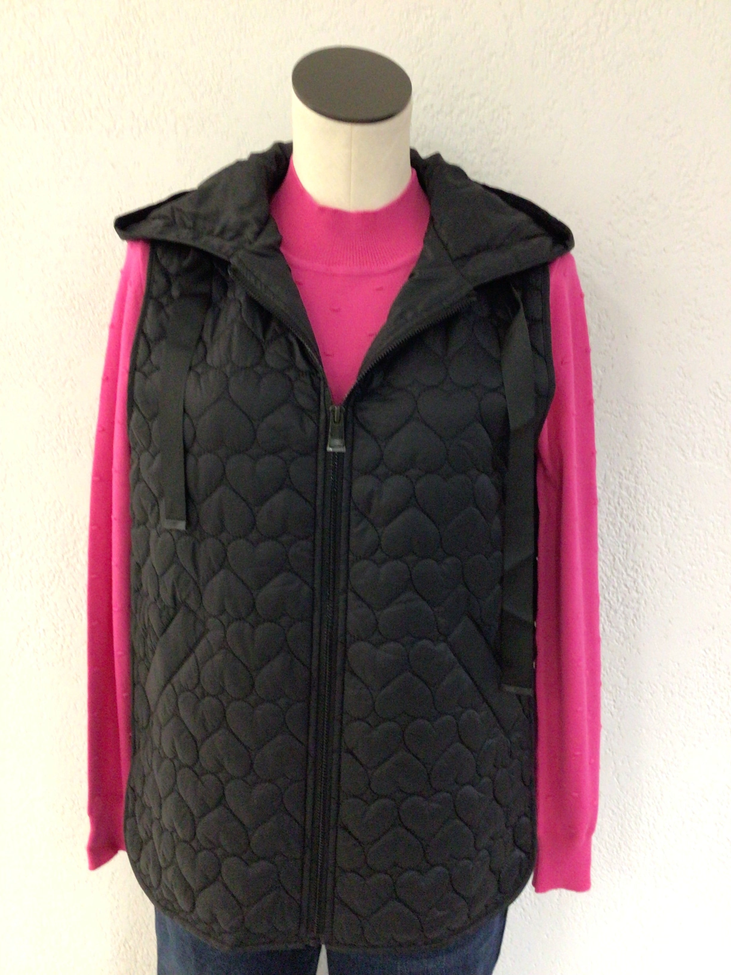 Charlie B Mini Hearts Vest C6322