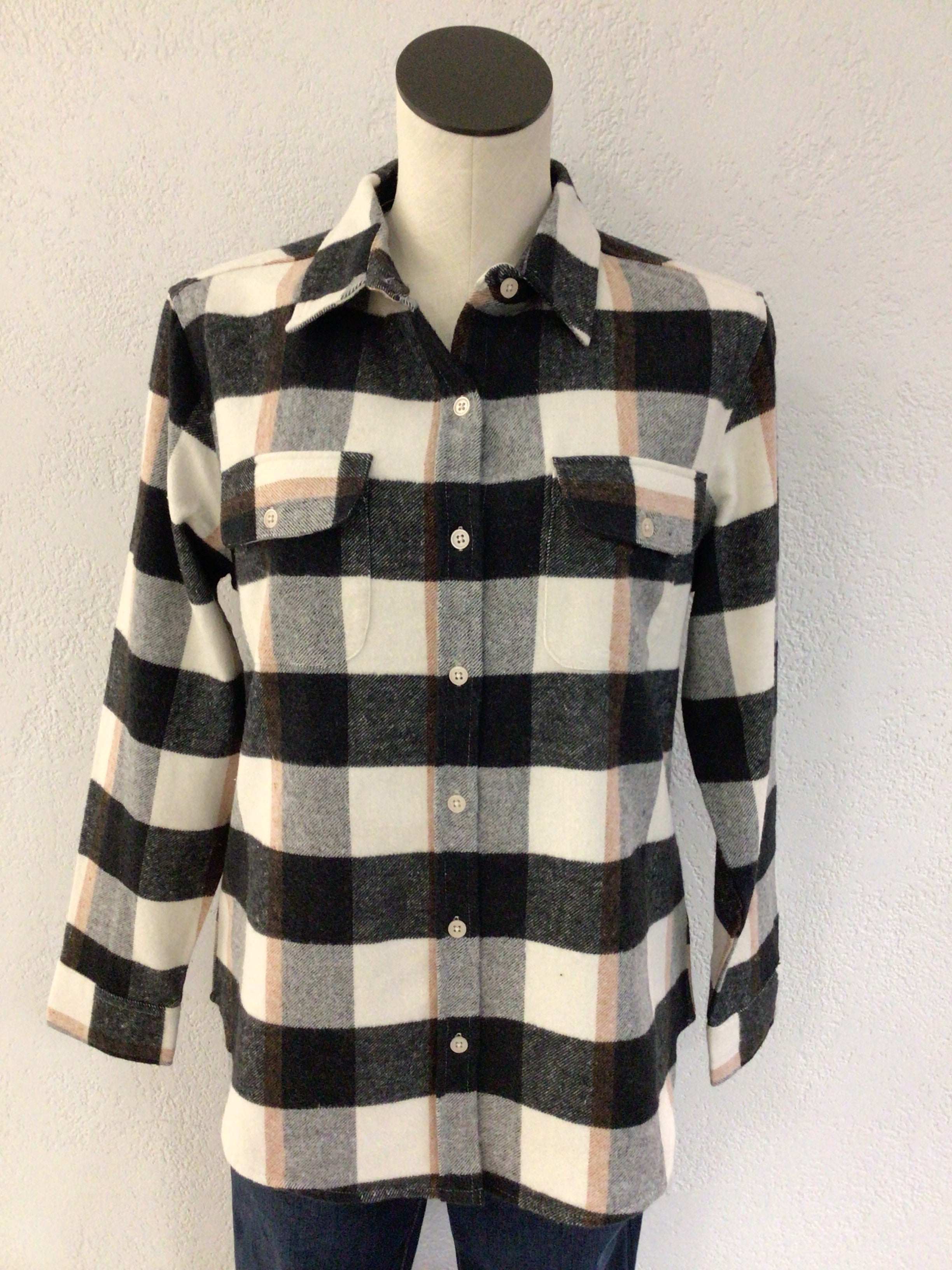 Keren Hart Heavyweight Flannel Shirt 77009