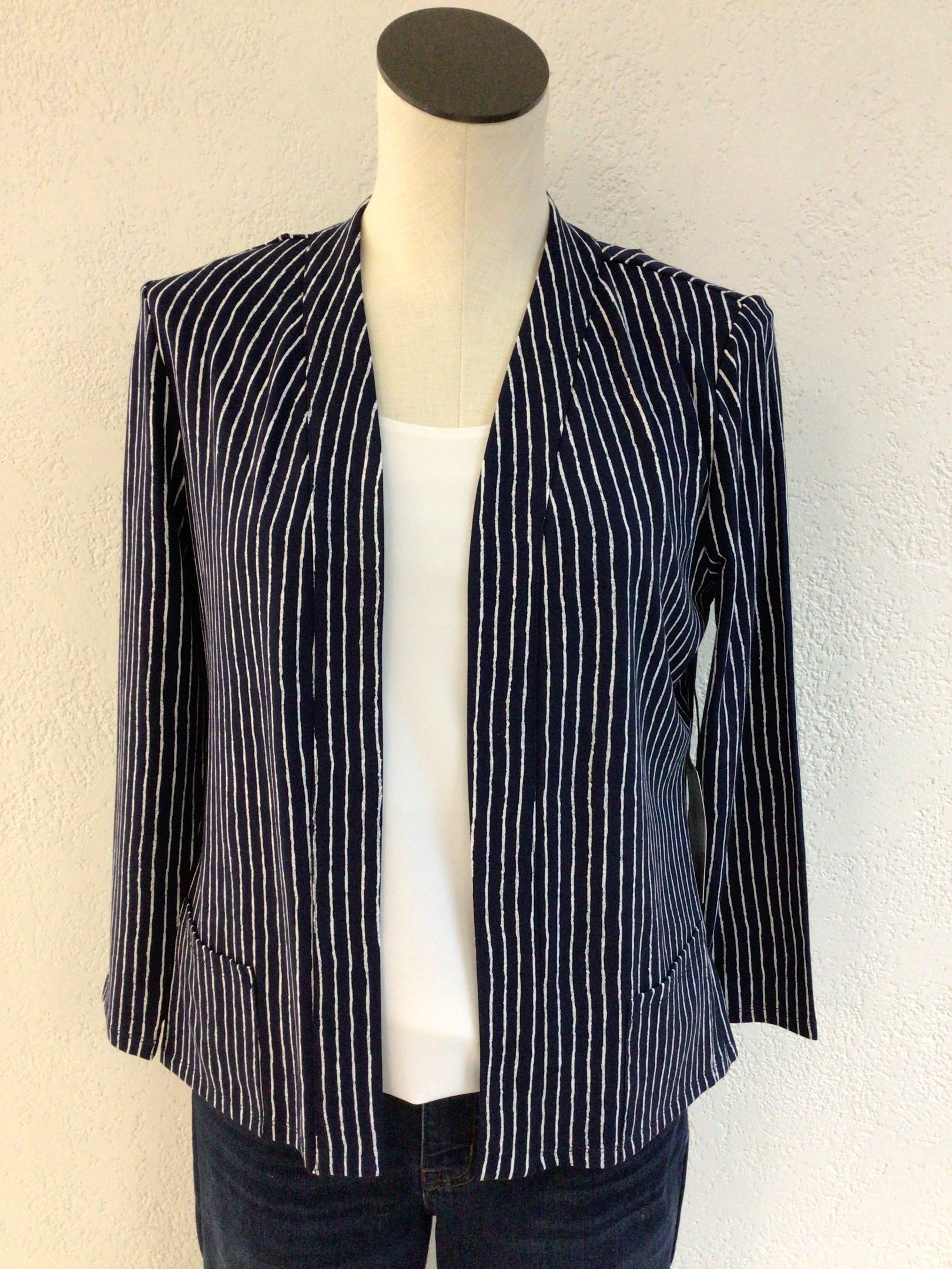 Habitat Navy Open Front Jacket 56030