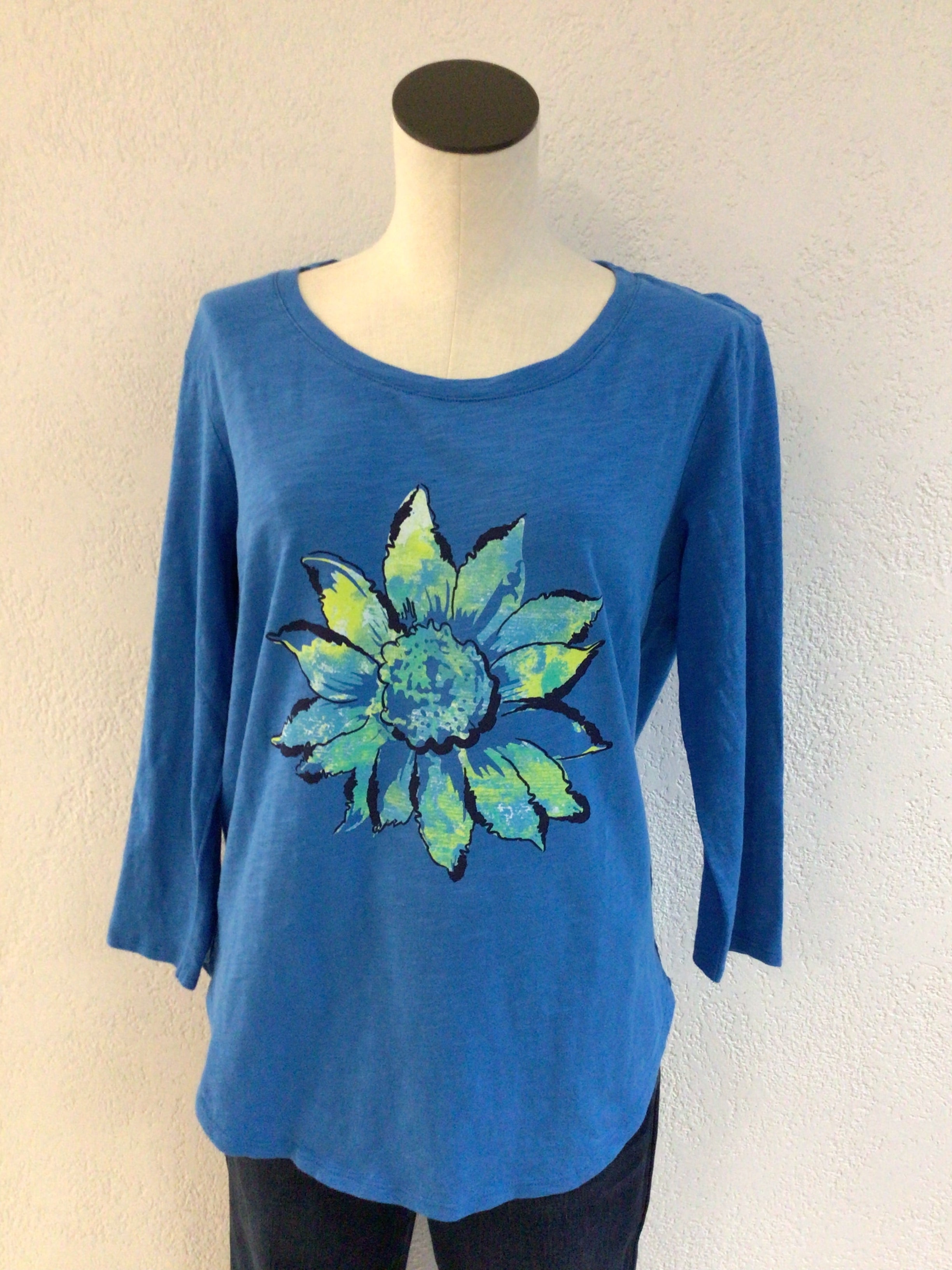 Habitat Escape Sunflower Hi Lo Tee 40804