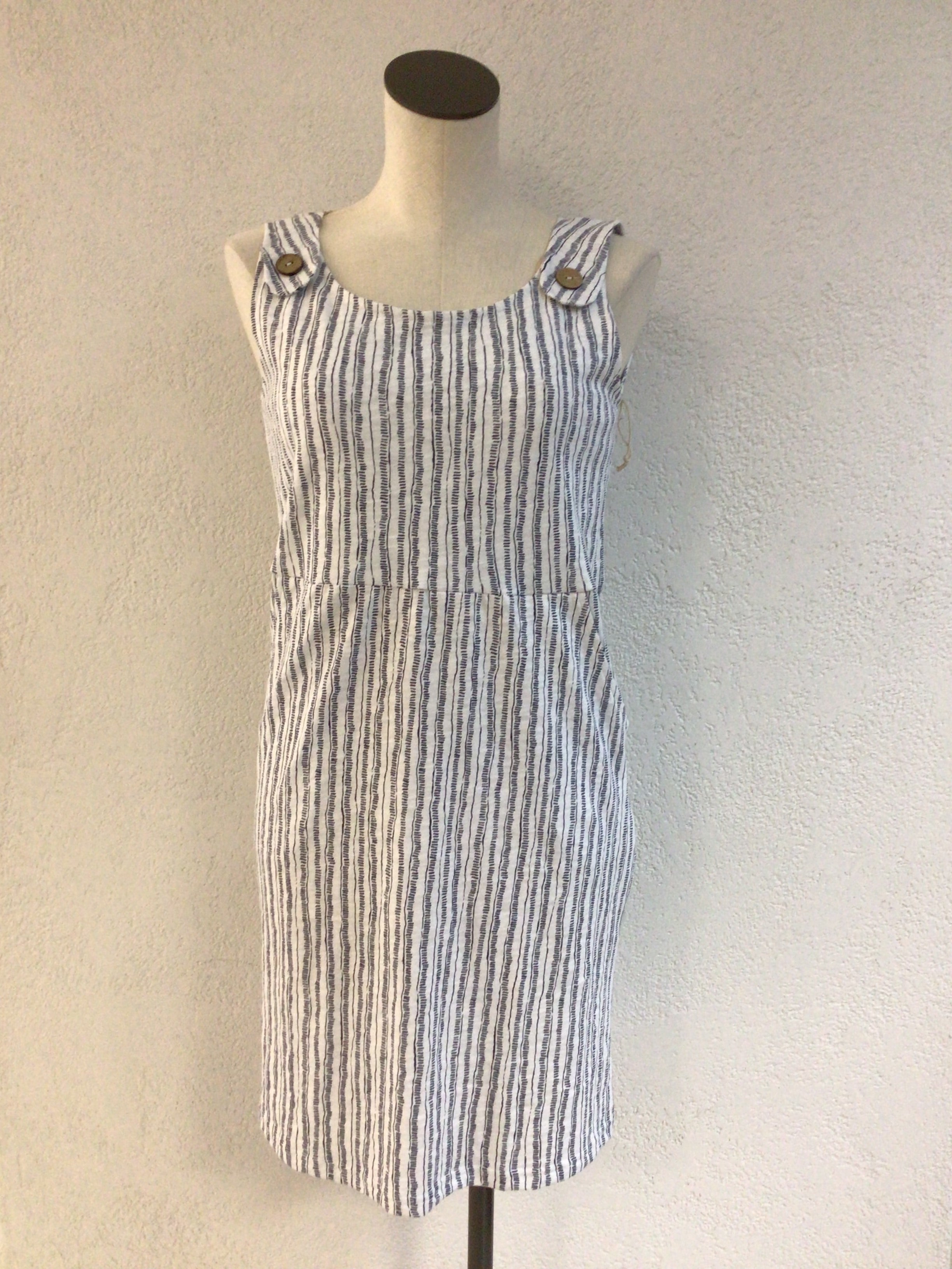 Habitat Escape White Stripe Dress 83900