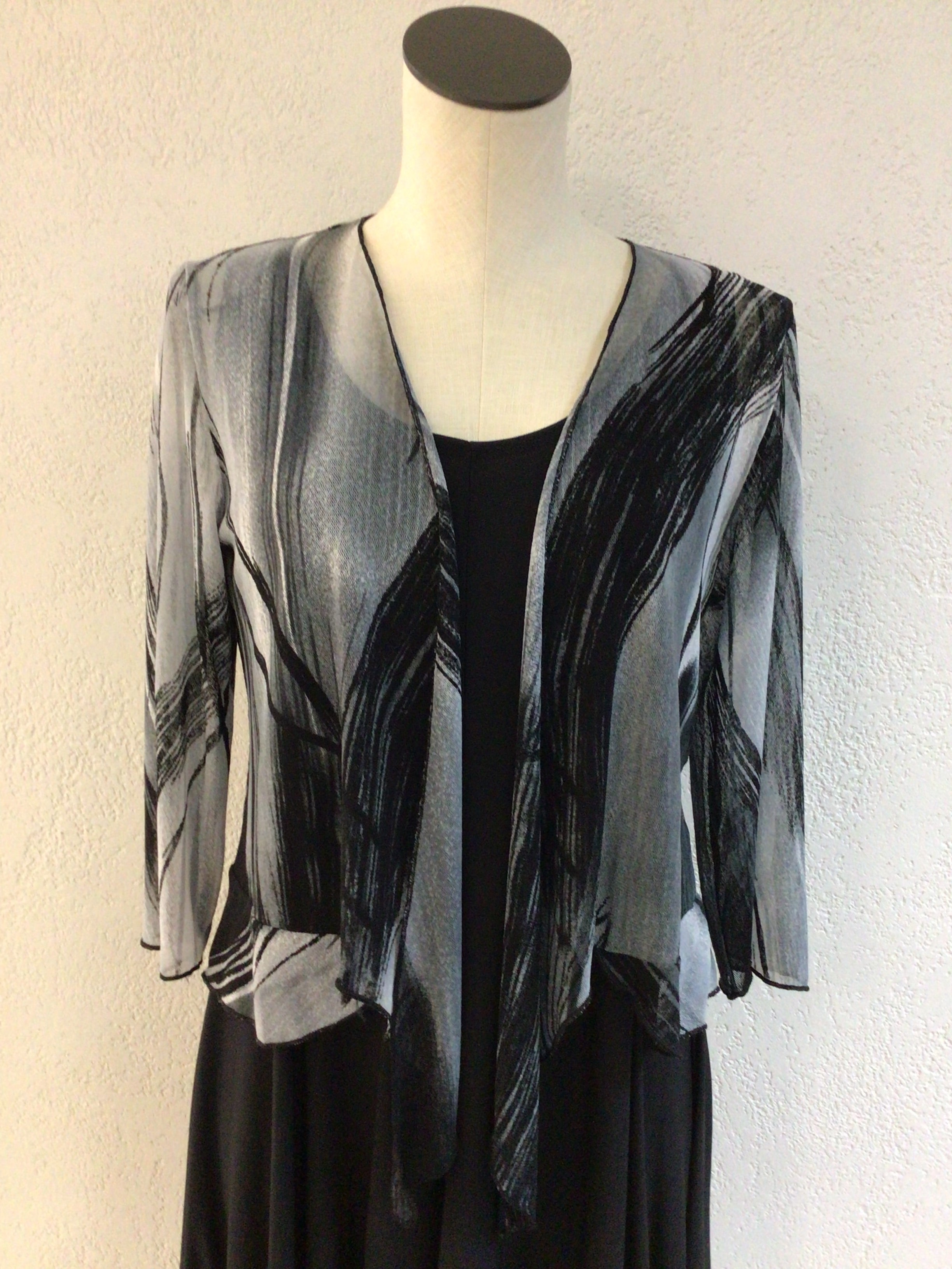Creation Print Bolero Jacket A357
