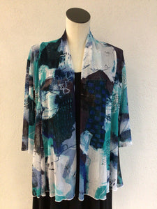 Creation Aqua Short Open Front Jacket ART13