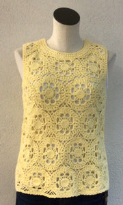 Charlie B Lemonade Crochet Top C4611