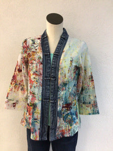 Parsley and Sage Multi Color Alina Jacket 25T49E26