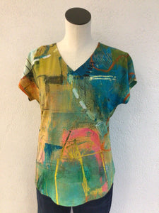 Parsley and Sage Greeley Short Sleeve Top 25T08B60