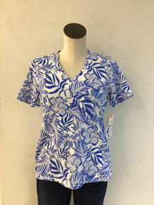 Lulu B Short Sleeve V Neck SPX5307P SBPR