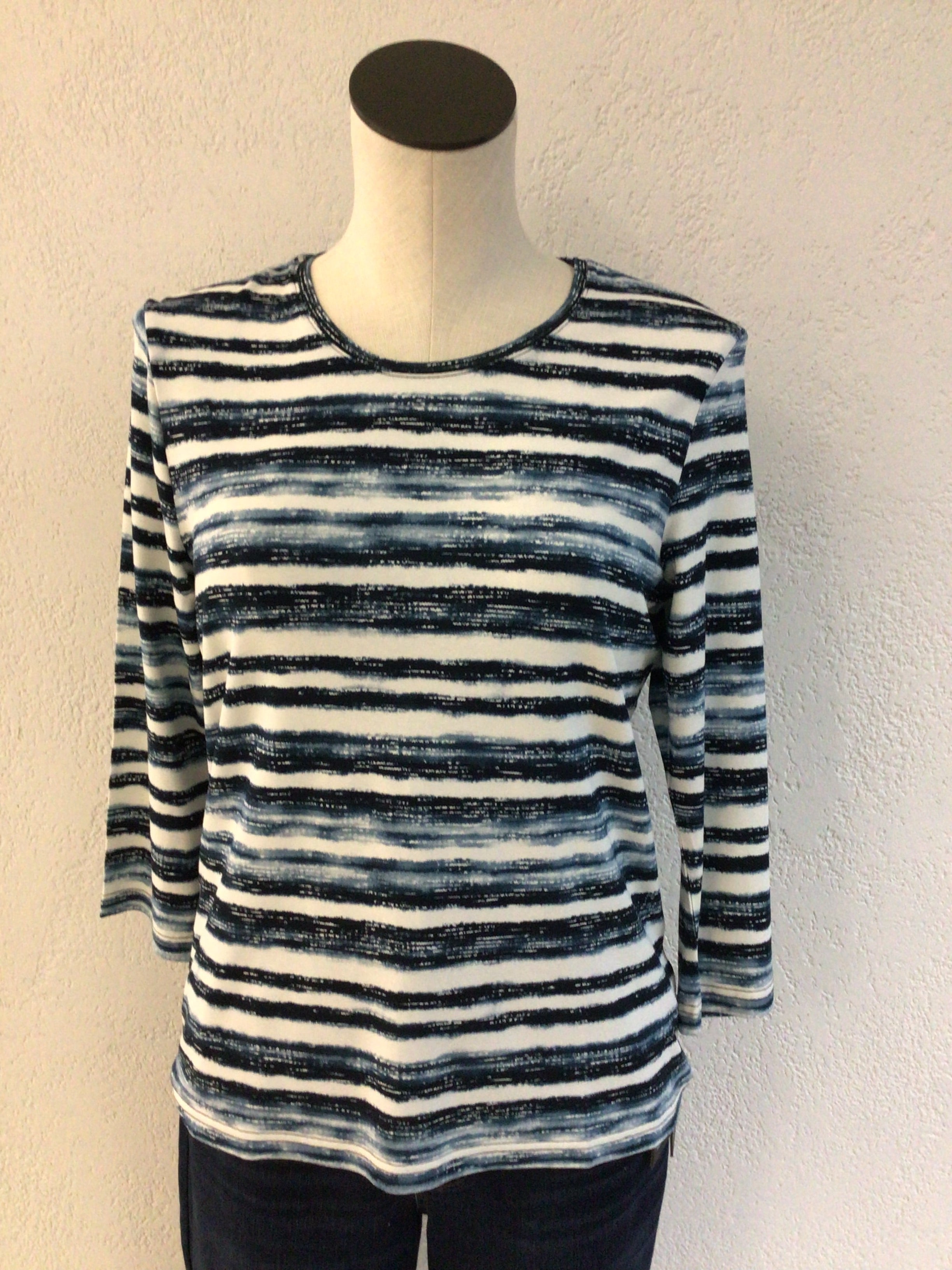 Sunday Blue Stripe Top 6372 6238 67