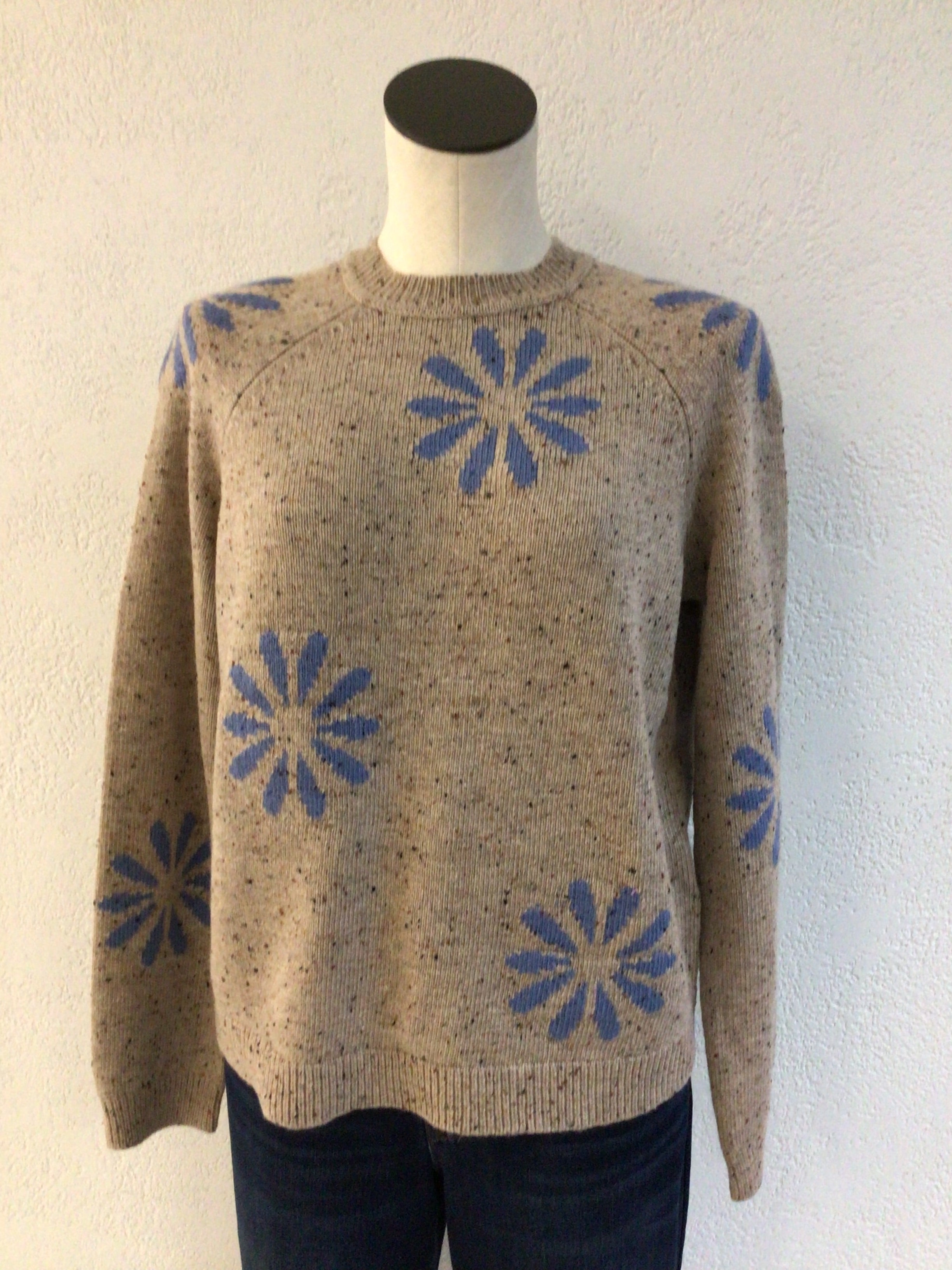 Charlie B Nutmeg Mock Neck Sweater C2834