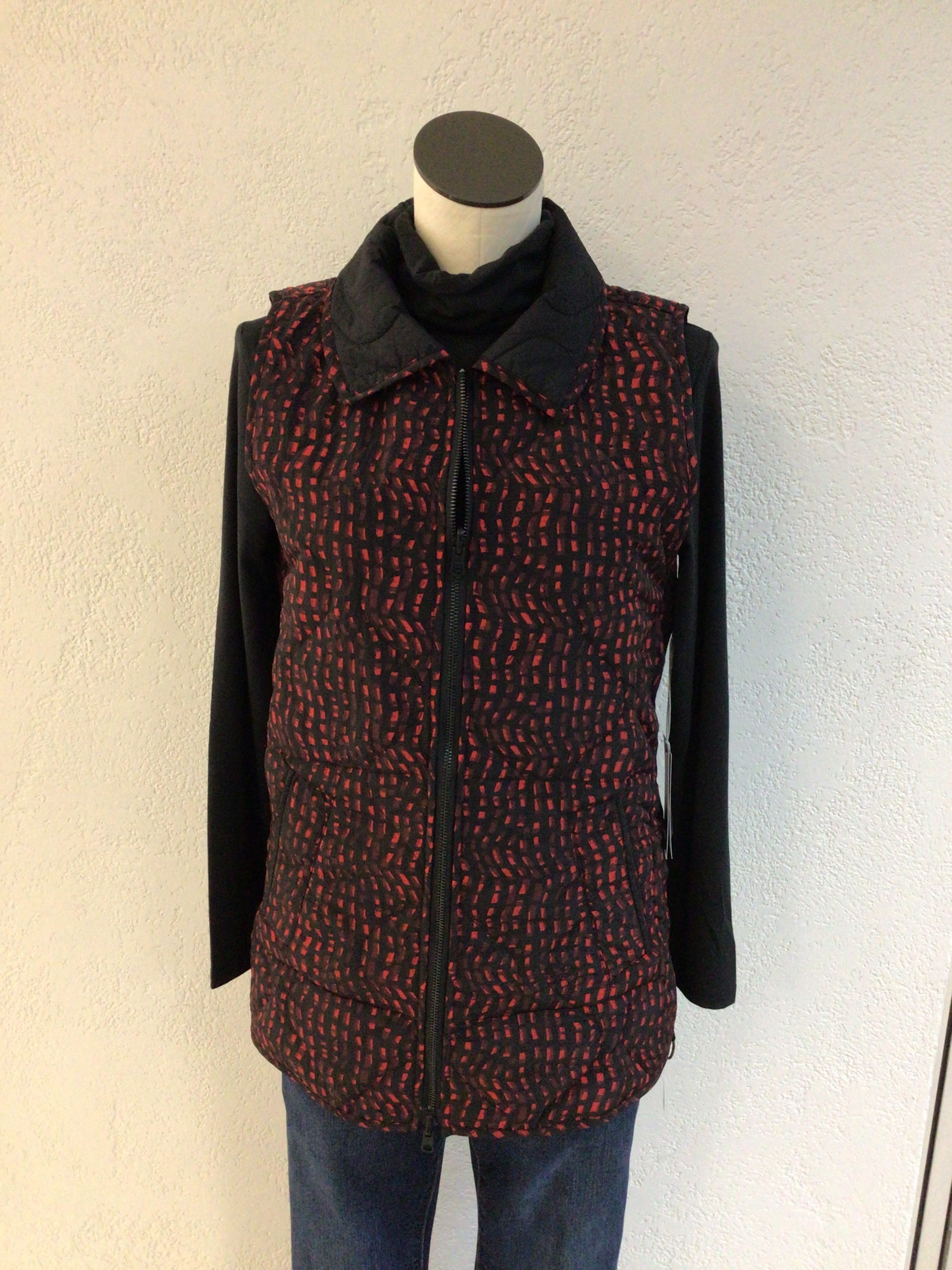 Habitat Wine Quilted Vest 36625