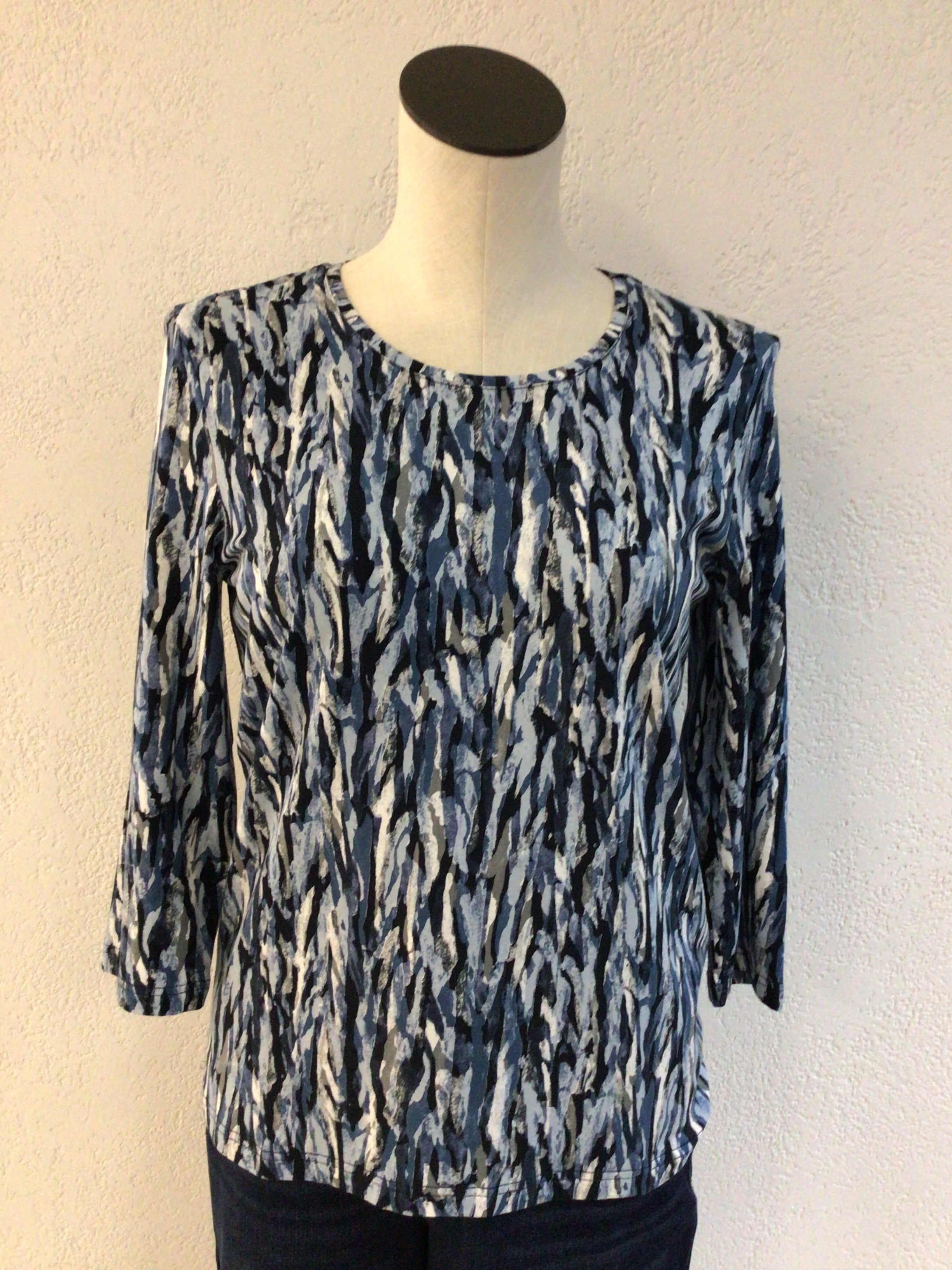 Sunday Blue Print Top 6784 6388
