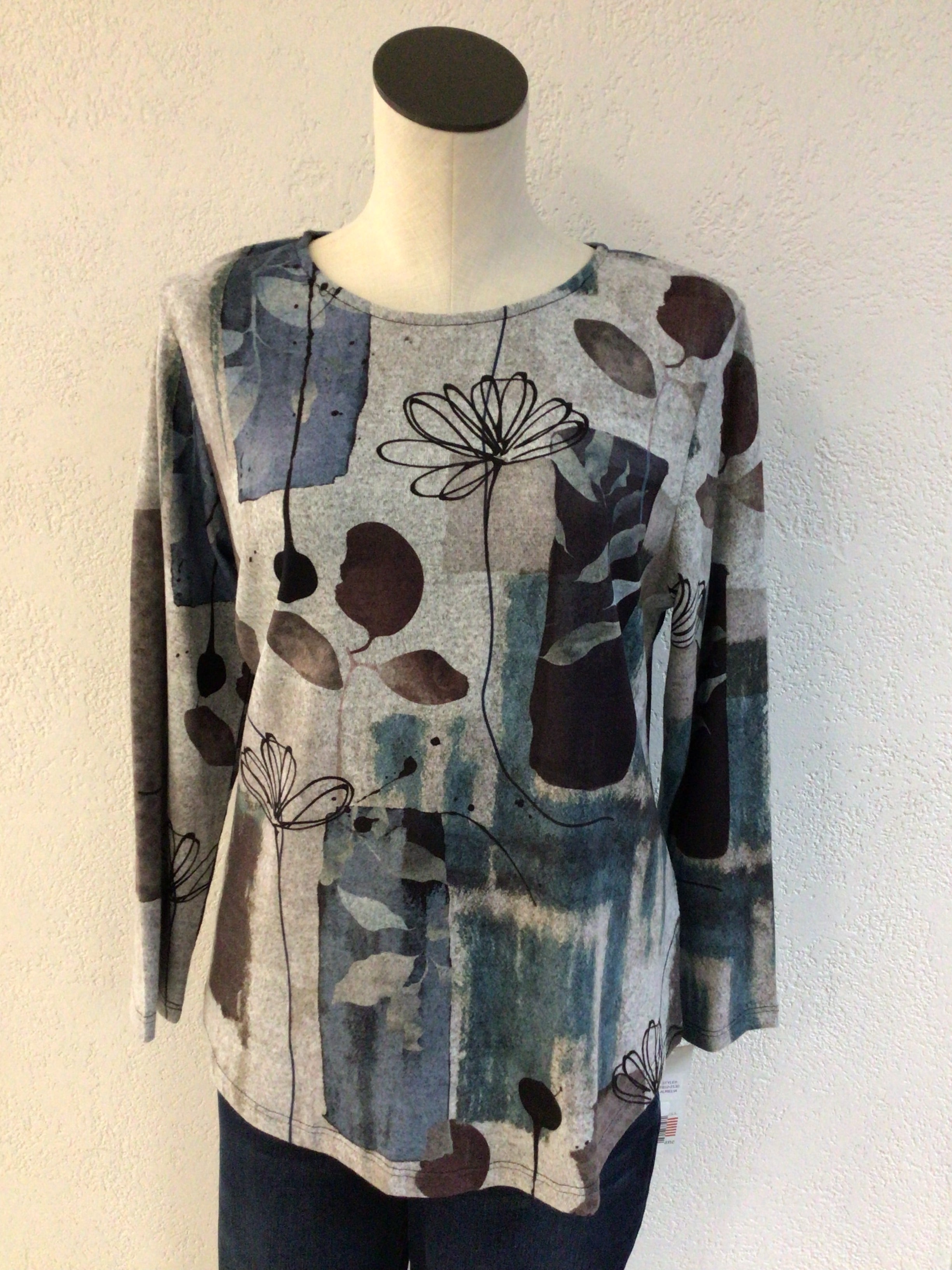 Jess and Jane Aurelia Brushed Knit Top FB10-2130