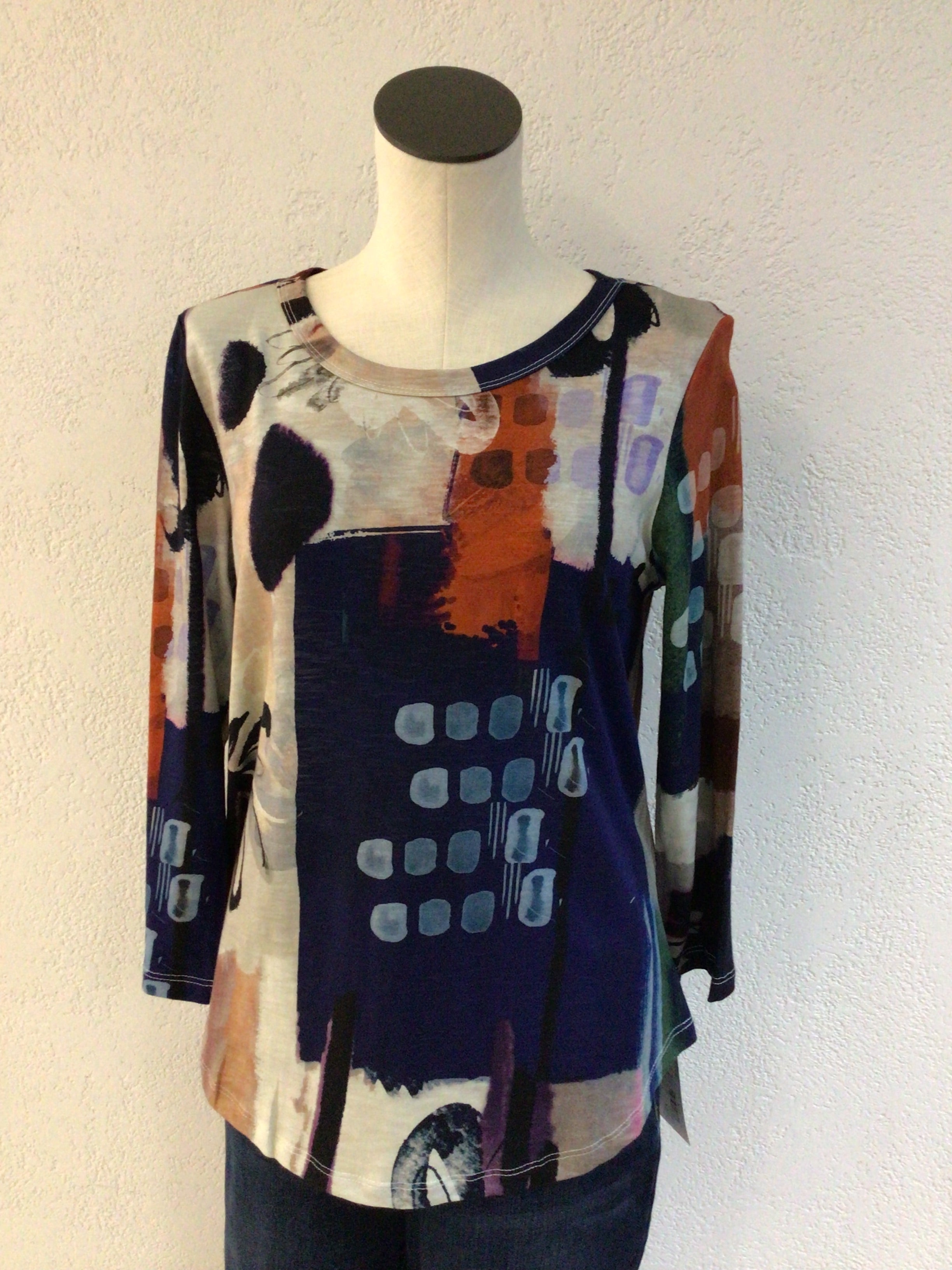 Jess and Jane Provence Print Tunic KM1-1494