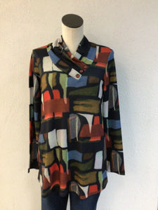 Pure Essence Multi Color Tunic 621-4691