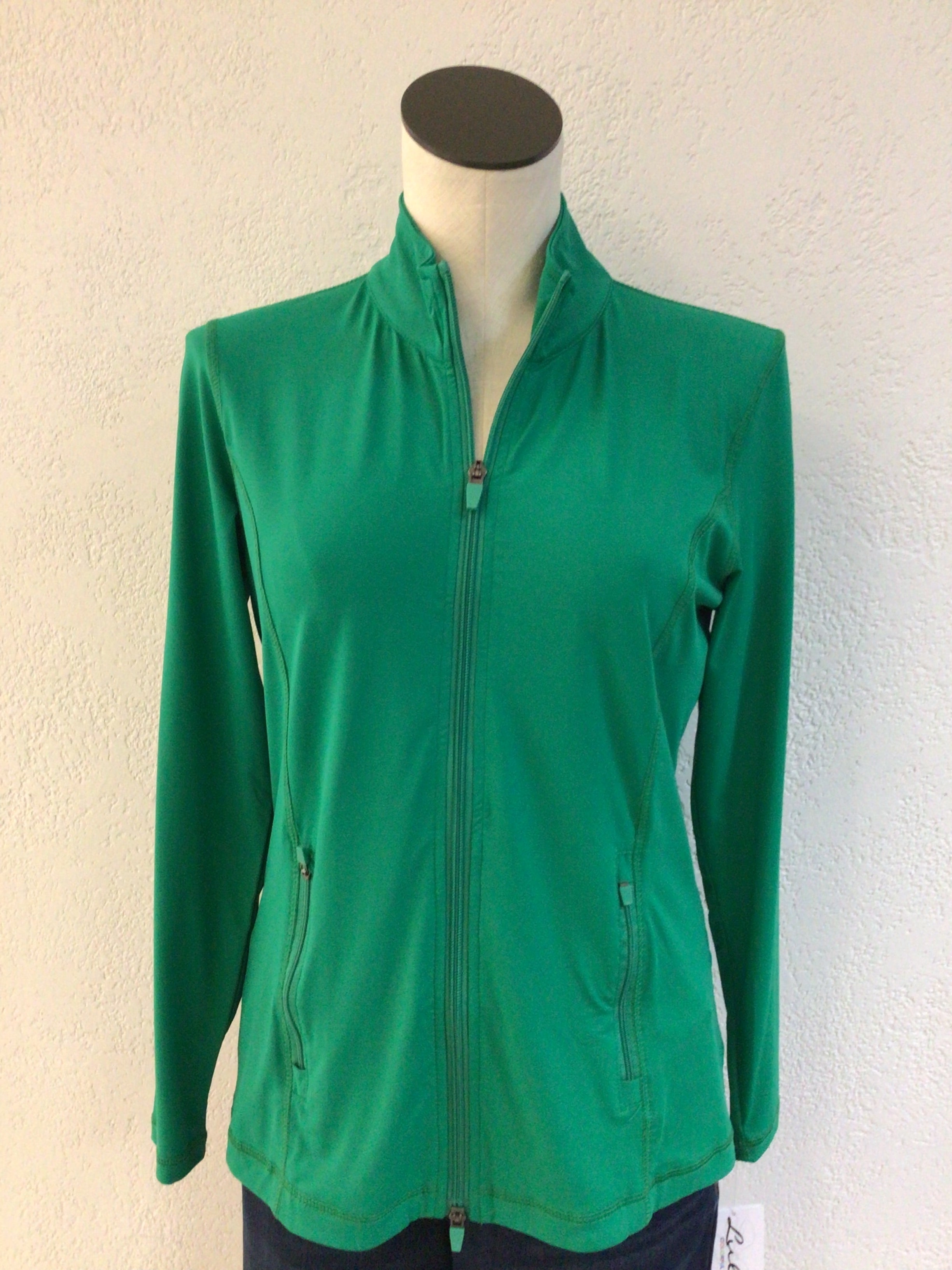 Lulu B Zip Front Jacket SPX7418S EMRL