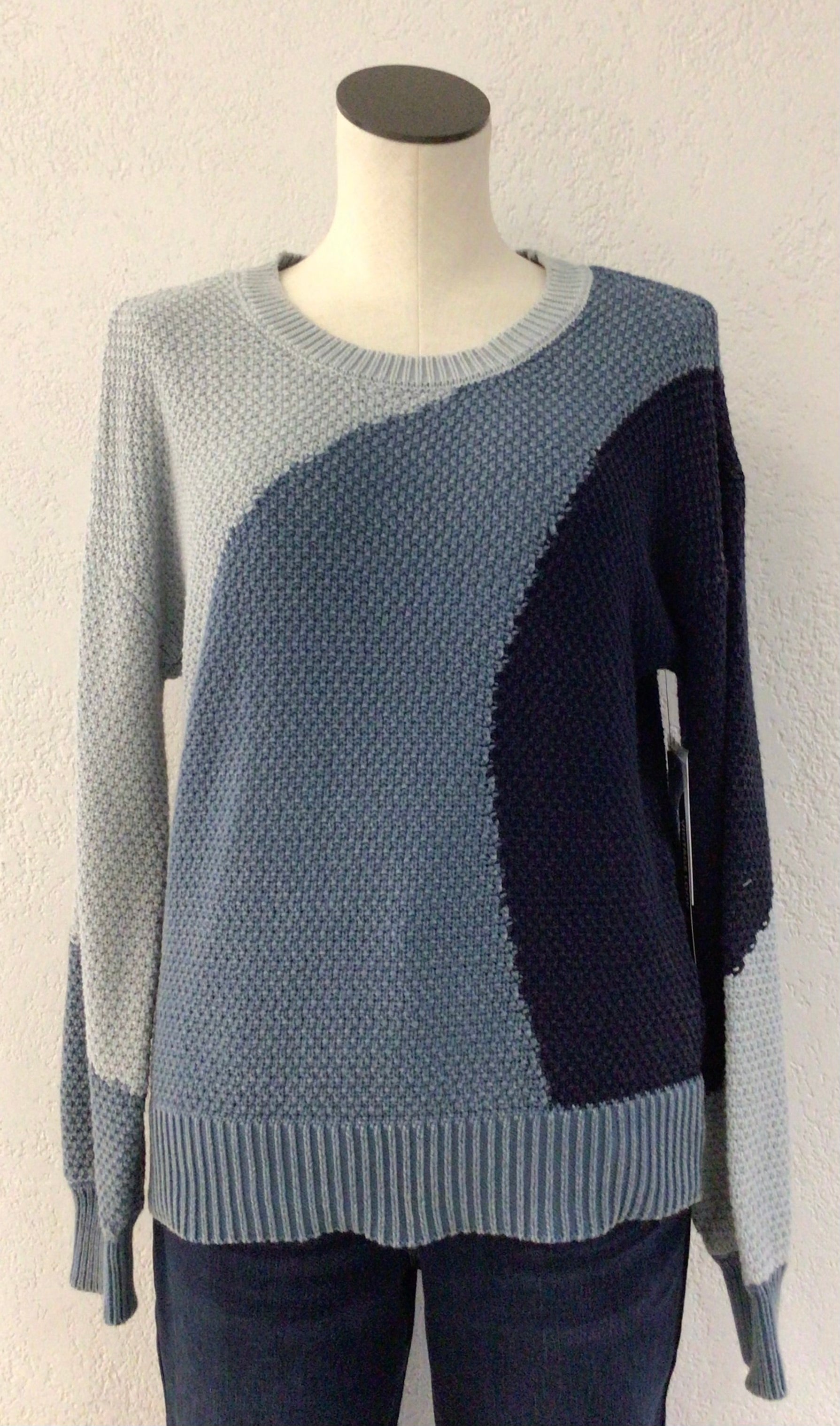 Tribal Celestial Blue Sweater 5305O