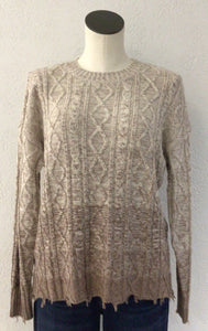 Charlie B Ombre Truffle Sweater C25870
