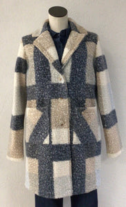 Charlie B Boucle Coat C6141X