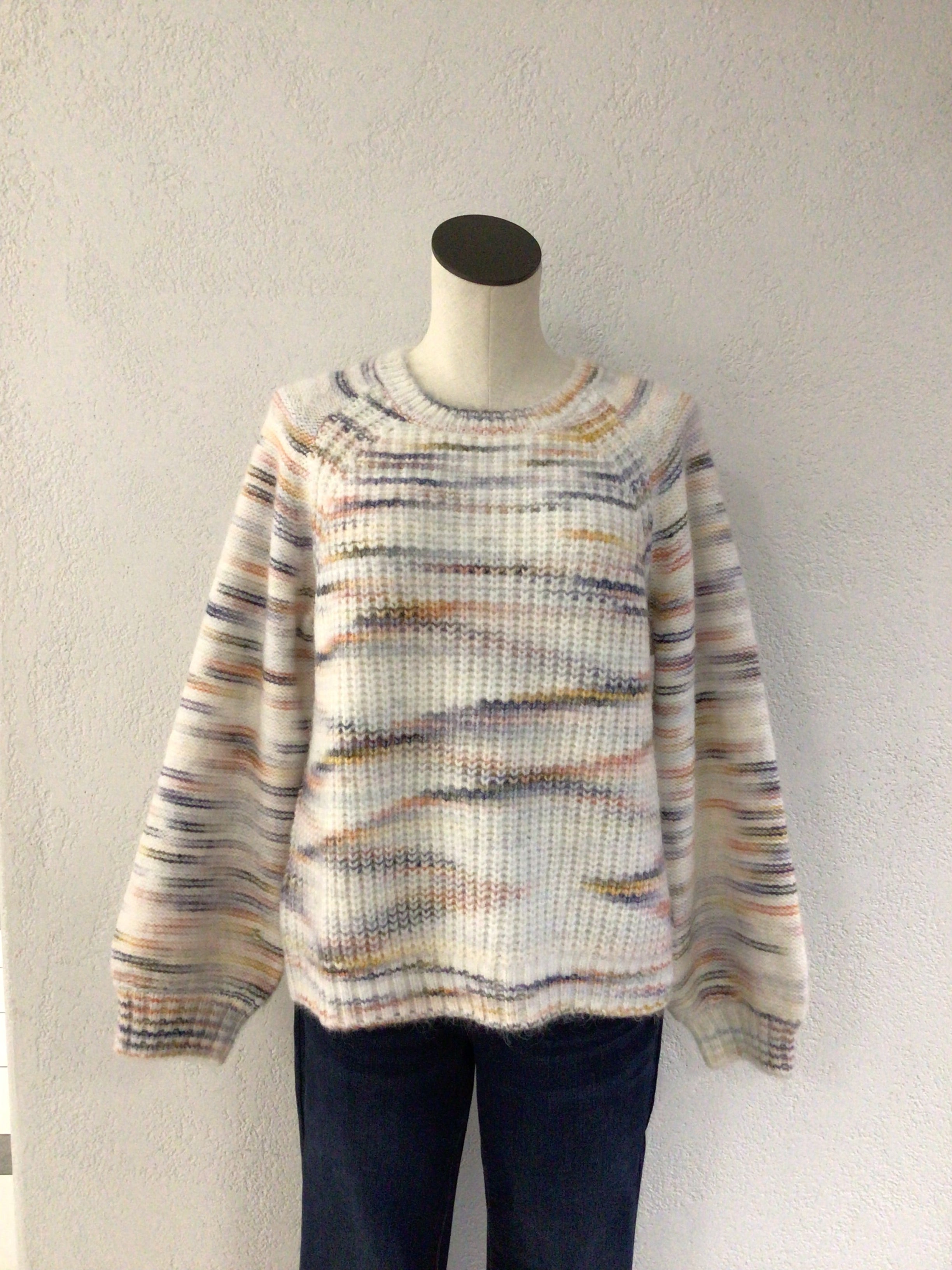 FDJ Ivory Space Dye Sweater 1128673