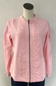 Wild Palms Pink Ruched Front Jacket 8000