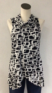 Compli K Black/White Tunic 33588