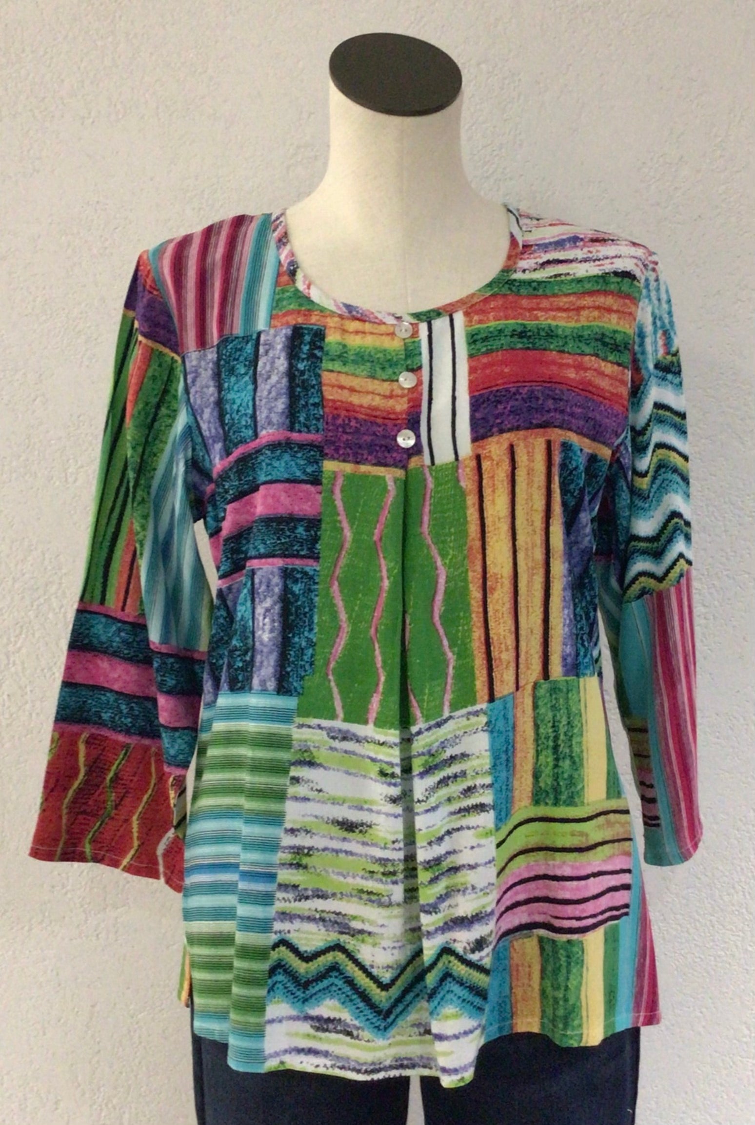 Parsley and Sage Multi Color Top 24T09C