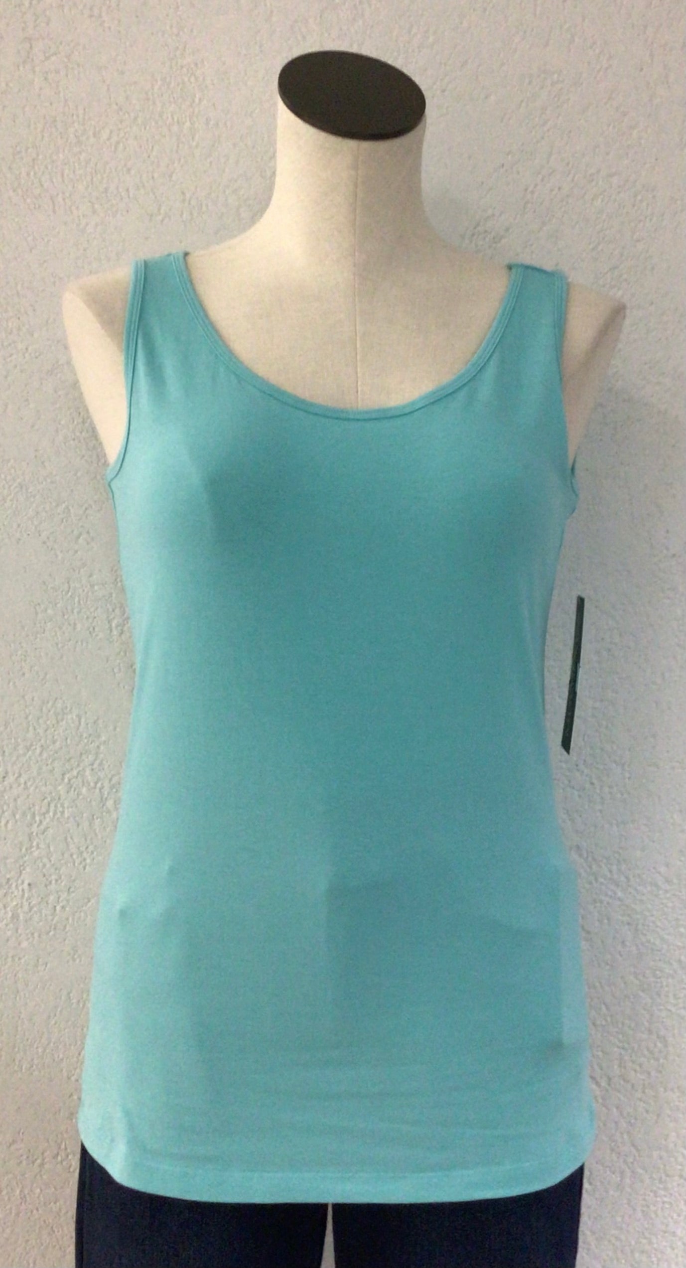 Multiples Blue Aqua Tank Top M14105TM