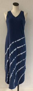 Charlie B Blue Tie Dye Dress C3125T