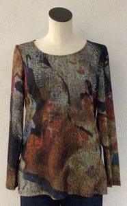 Michael Tyler Printed Top 24F1750