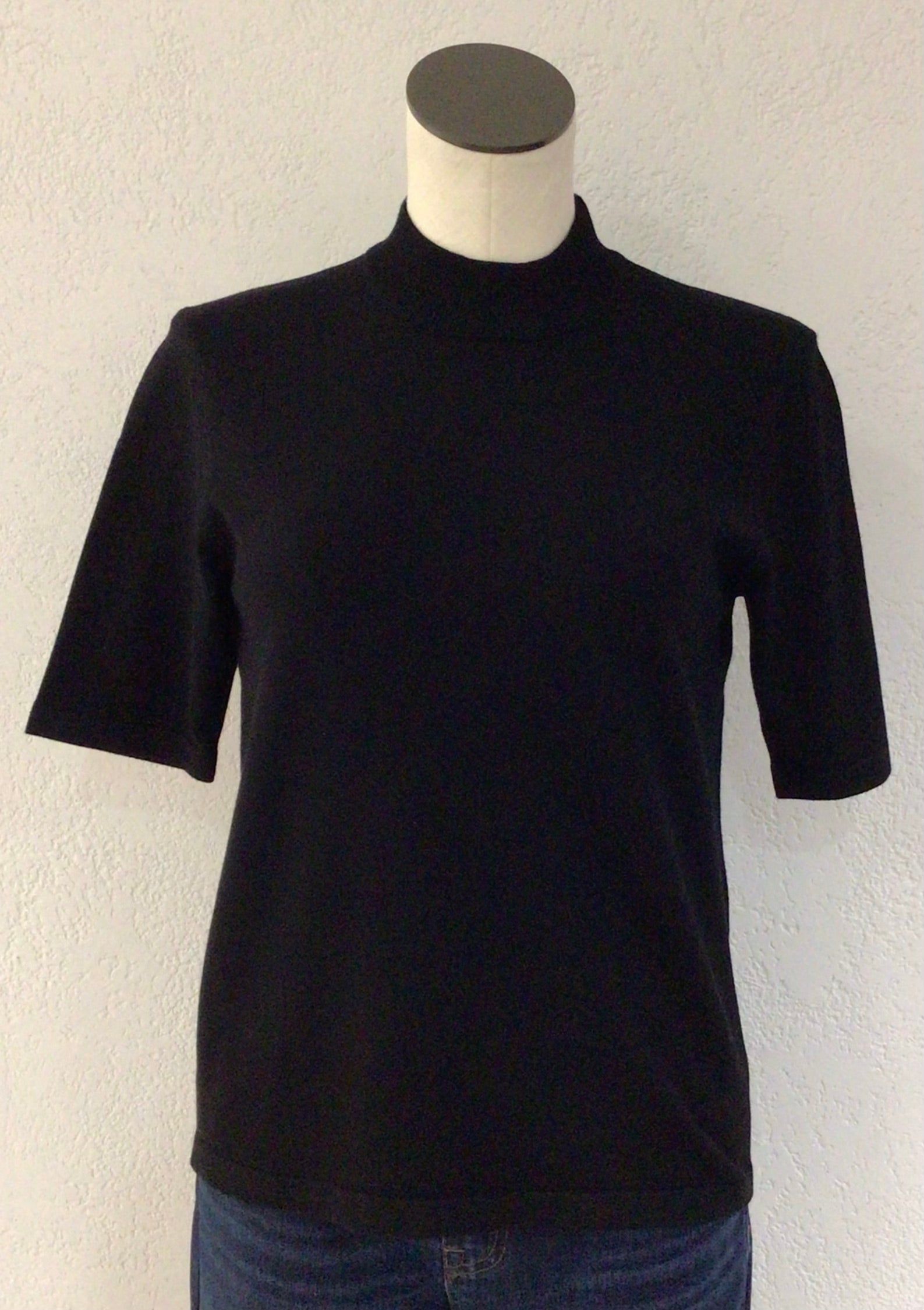 Sunday Short Sleeve Mock Neck Sweater 6713-6030