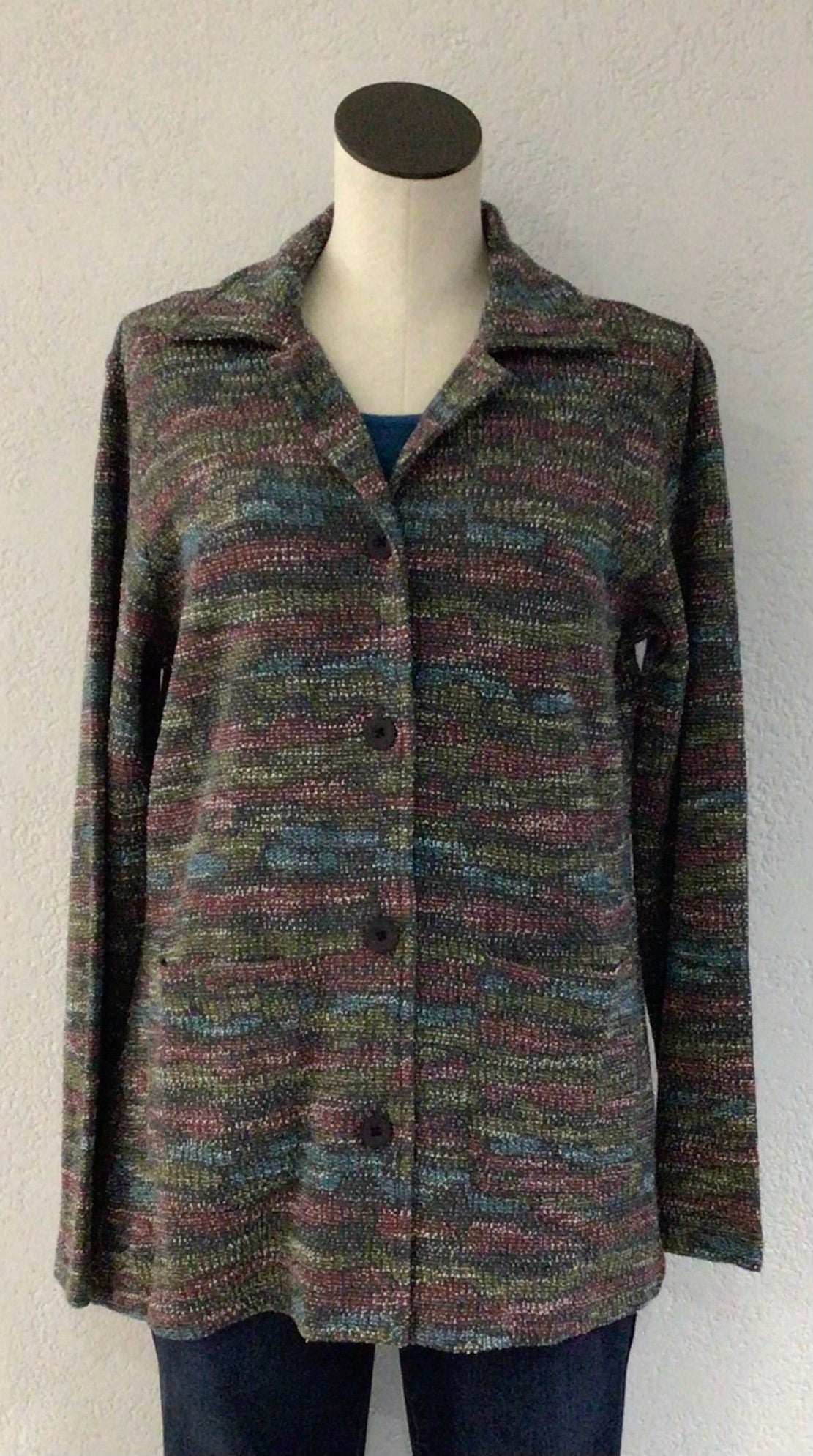 Parsley and Sage Button Front Megan Jacket 24W261E26