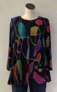 Jess and Jane Frolic Brushed Tunic FB2-1984