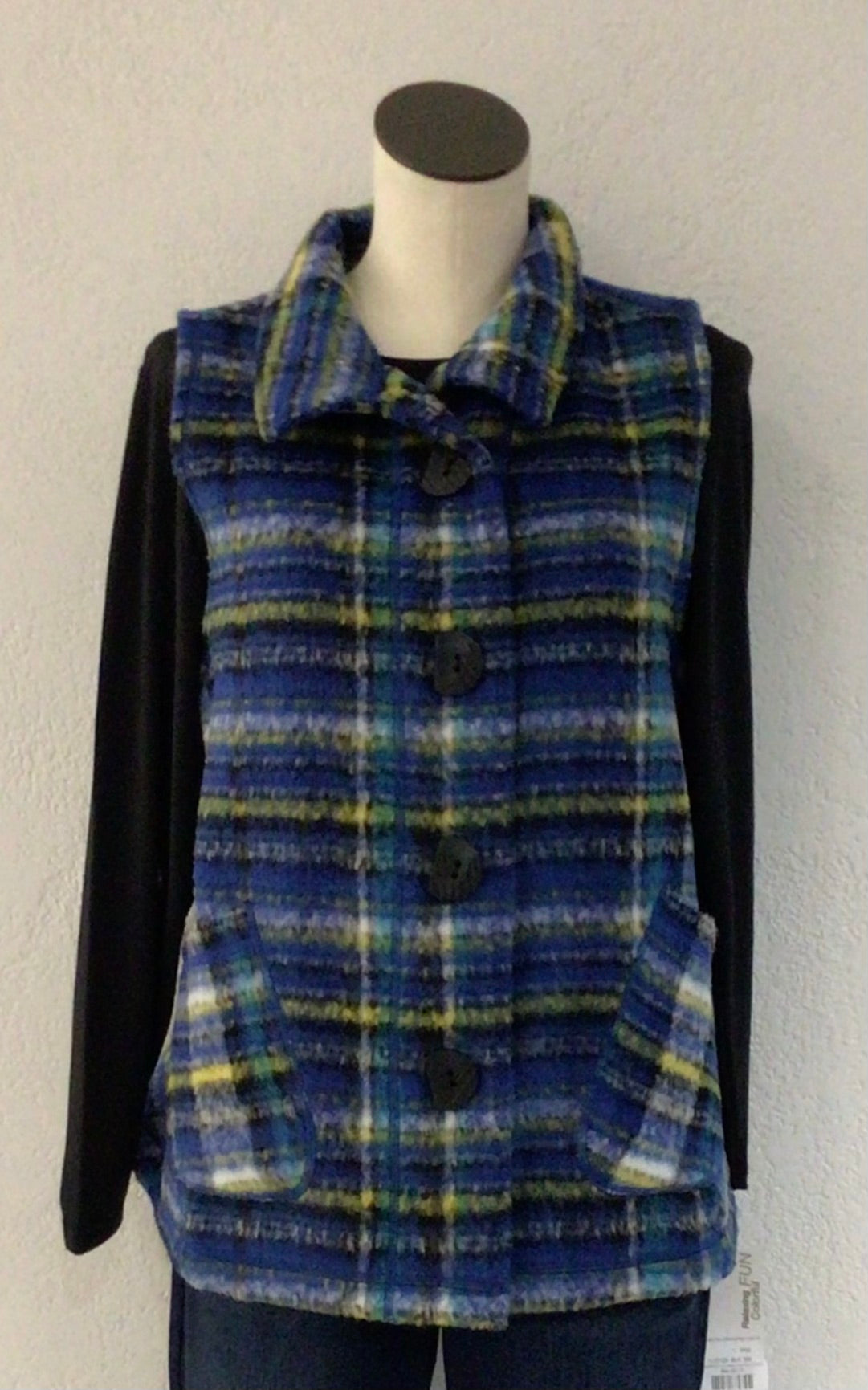 Habitat Royal Plaid Vest 42931