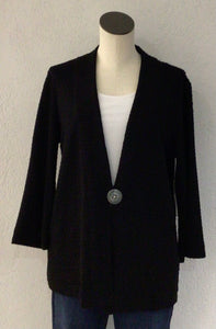 Multiples Black Single Button Jacket M44307