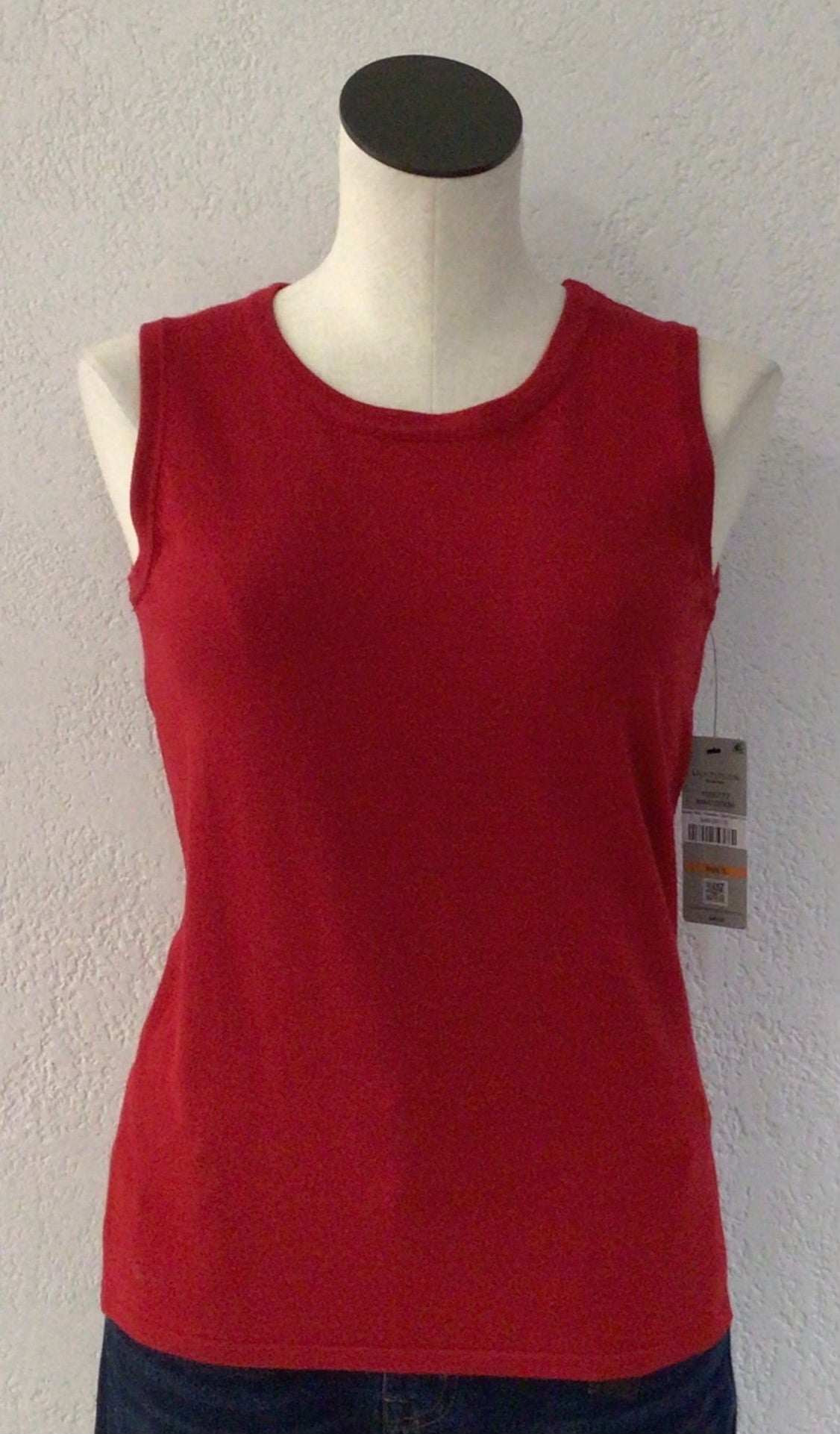 Multiples Red Sweater Tank M44107KM