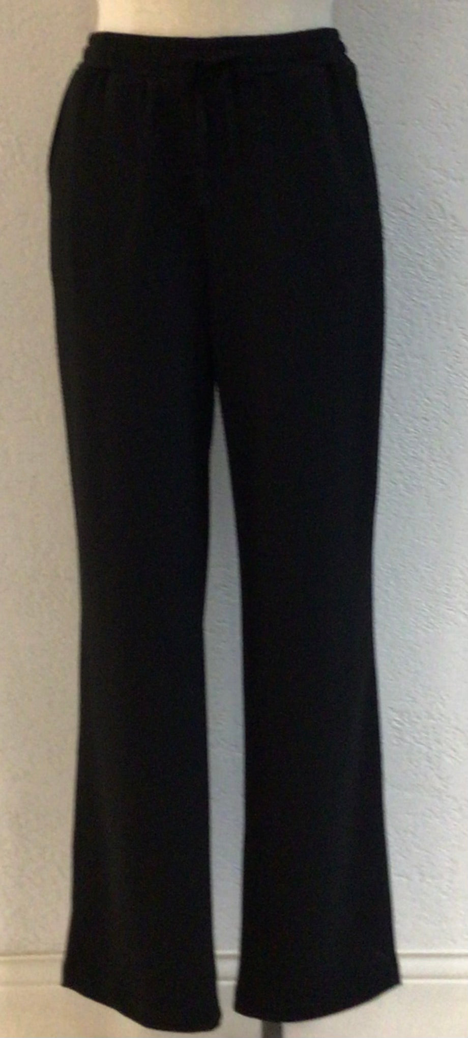 Multiples Black Knit Pull On Pant M15406PM