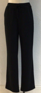 Multiples Black Knit Pull On Pant M15406PM