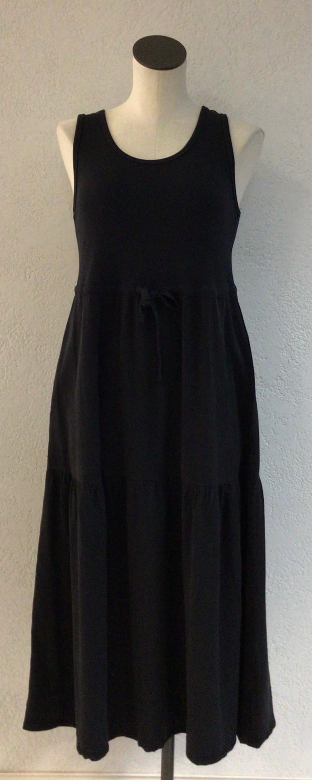 Tribal Black Maxi Dress 5776O