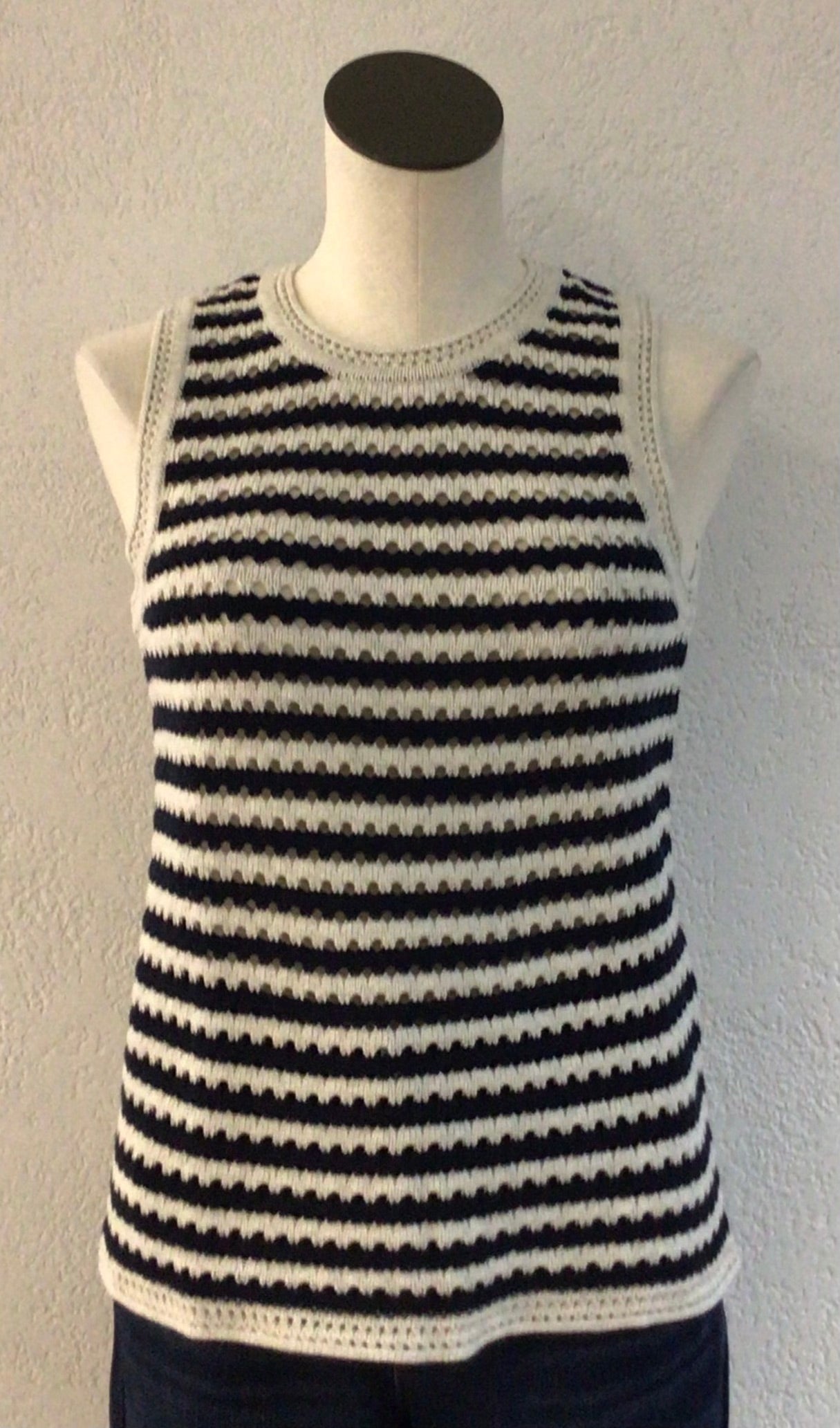 Charlie B Nautical Striped Sweater C2791