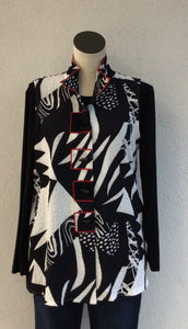Creation Black/White Vest AM368