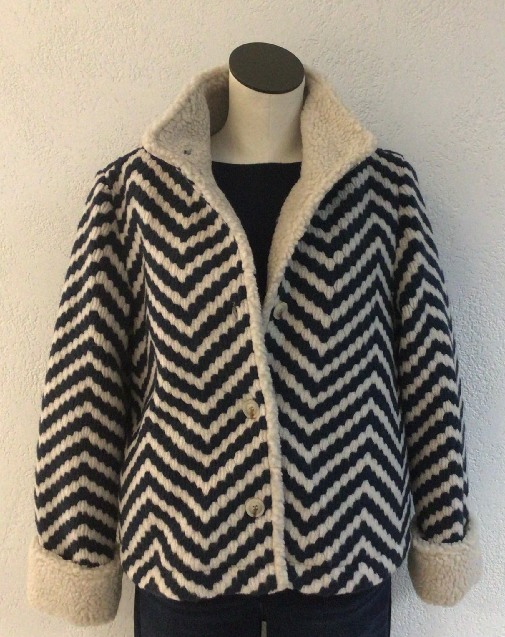 Charlie B Short Boucle Jacket C6379