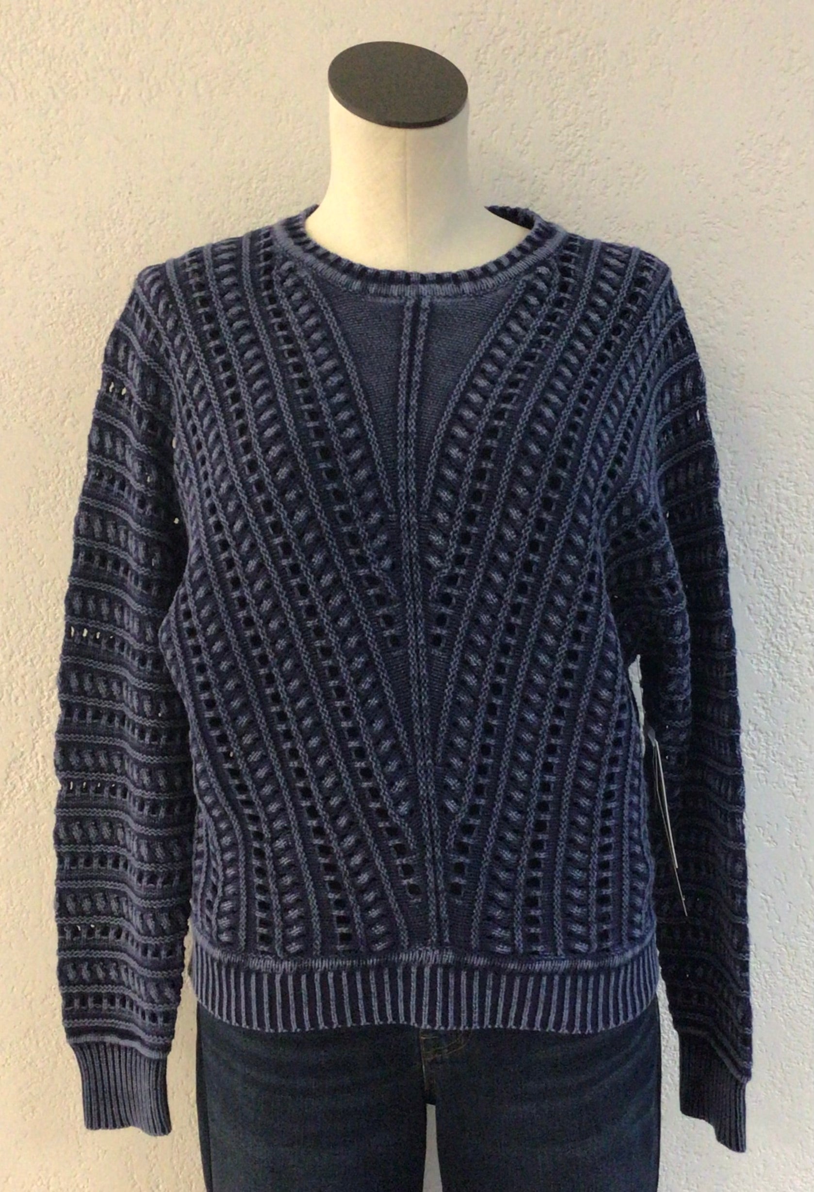 Tribal Night Fall Crew Neck Sweater 5941O-4632