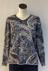 Charlie B Bohemian Sweater C2279TP