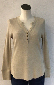 Tribal Oatmeal Henley 5899O-5159